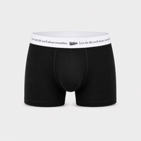 Men's Premium Cotton Boxer Briefs in Monochrome