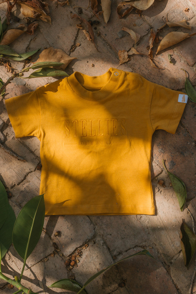 Signature Kids T-shirt - Mustard