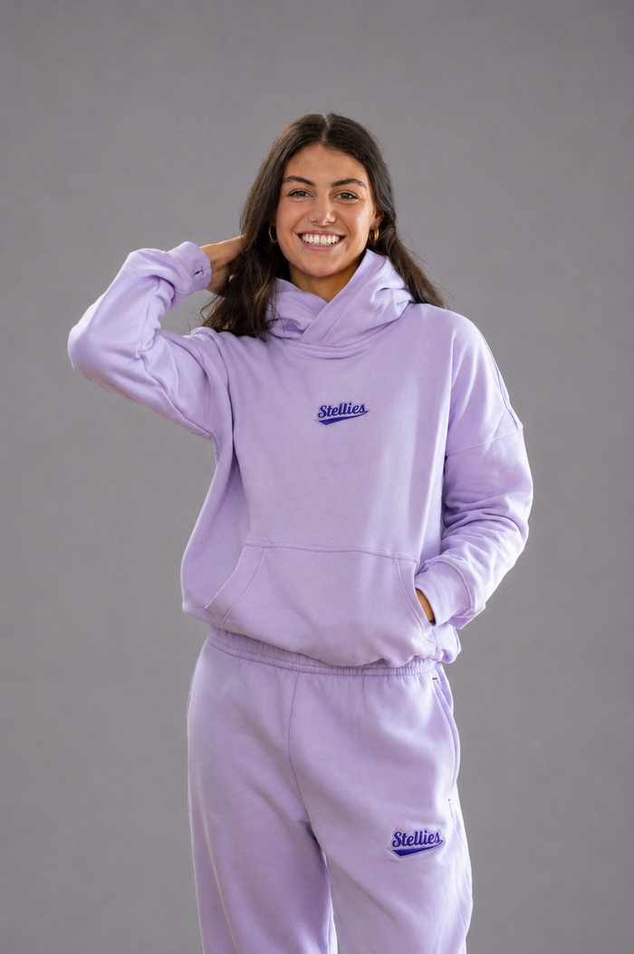 OG Daydreamer Fleece Hoodie in Lilac
