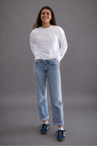 Prestige Pullover in Snow