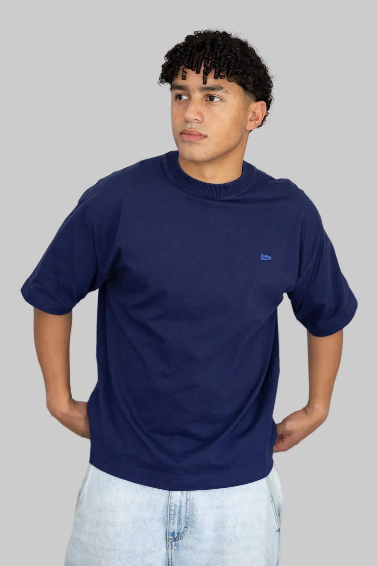Core 27 Tee in Midnight Blue