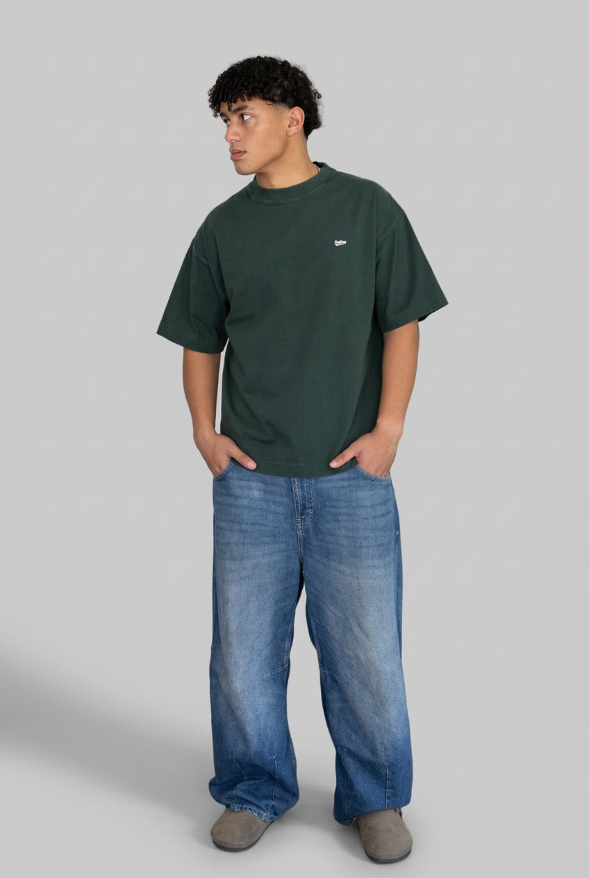 Core 27 Tee in Viridian Green