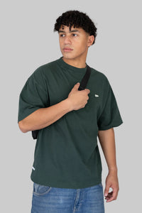 Core 27 Tee in Viridian Green