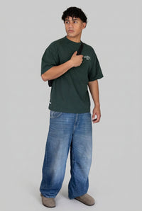 Core 27 Tee in Viridian Green