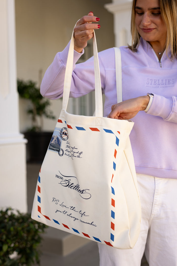 Post Card Tote Bag