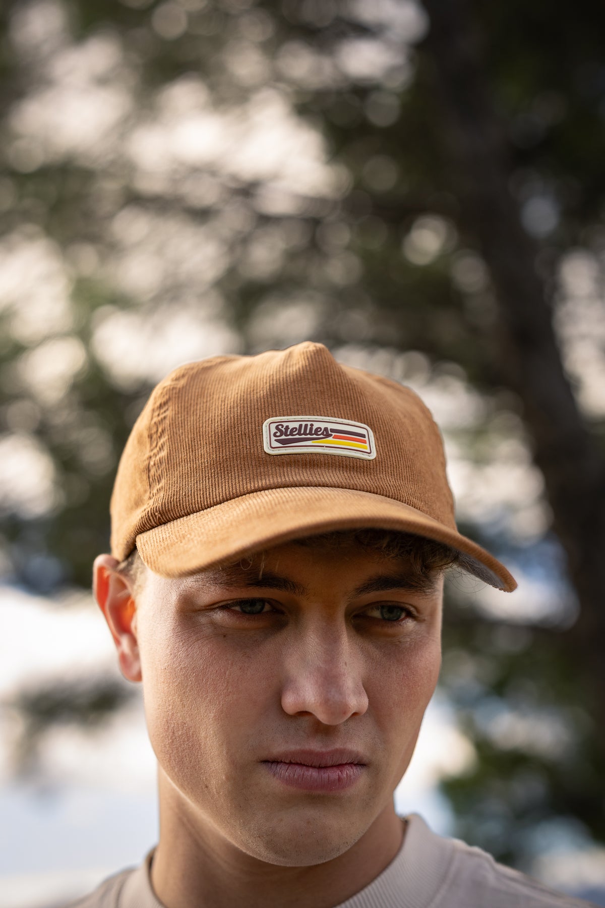 Sundowner Corduroy Cap in Tan Brown