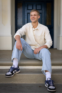 Luxe Linen Shirt in Natural Echru