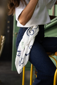 Wine Country Printed Scarf