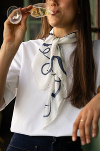 Wine Country Printed Scarf