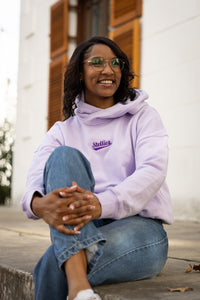 OG Daydreamer Fleece Hoodie in Lilac