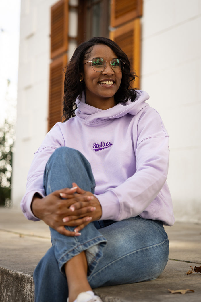 OG Daydreamer Fleece Hoodie in Lilac