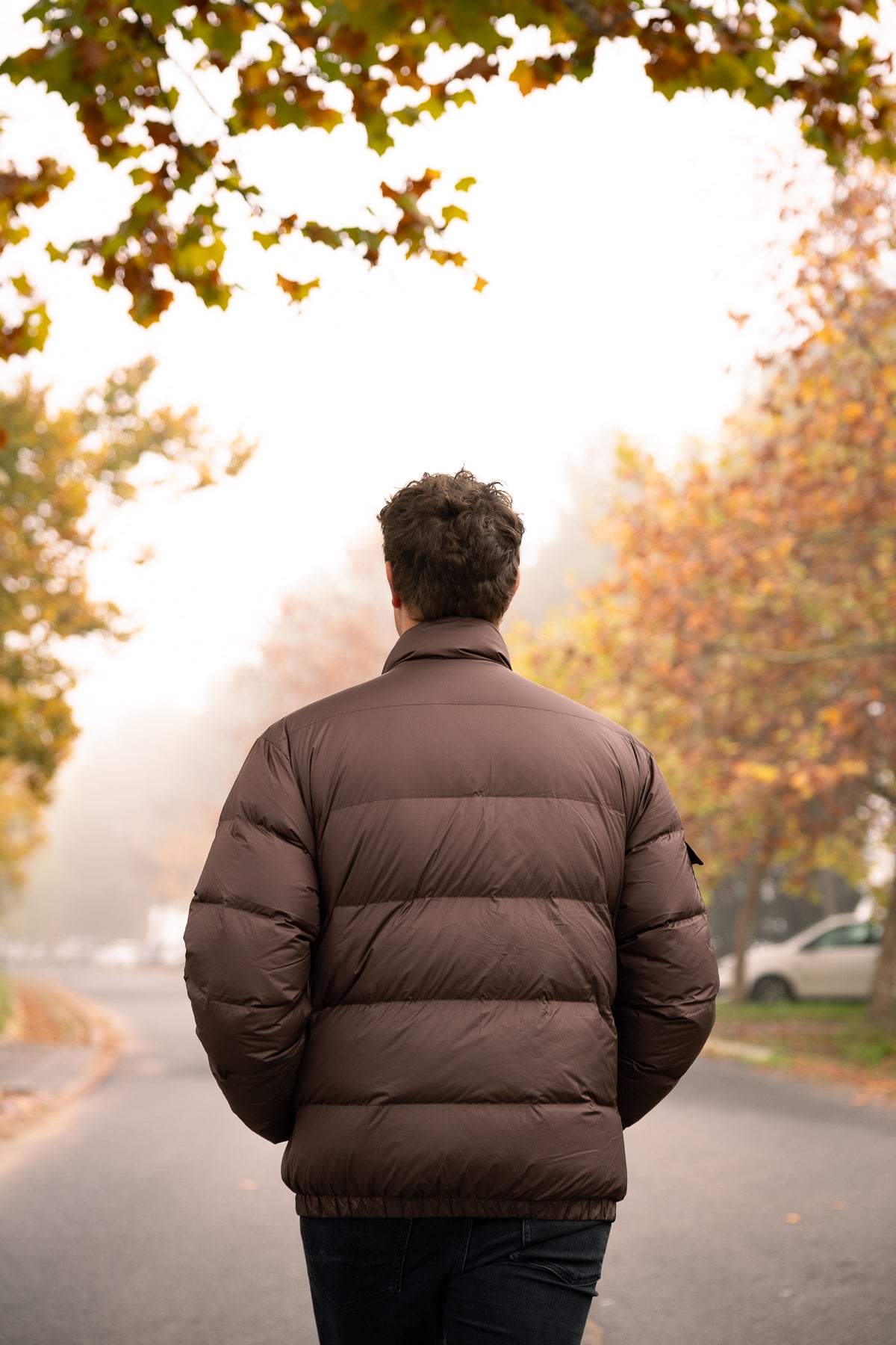 (PRE-ORDER)Men’s First Edition Puffer Jacket in Espresso