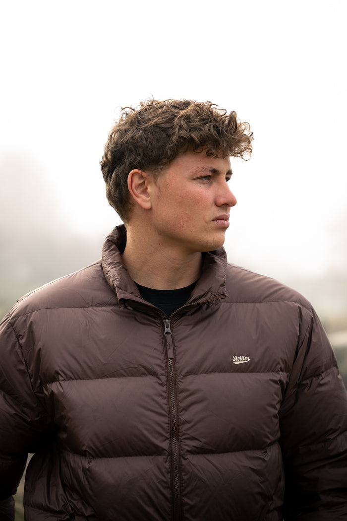 (PRE-ORDER)Men’s First Edition Puffer Jacket in Espresso