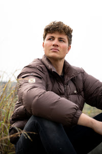 (PRE-ORDER)Men’s First Edition Puffer Jacket in Espresso