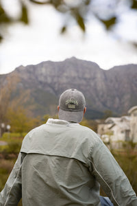 Stone-Washed Champion's Dad Cap in Grey