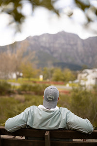Stone-Washed Champion's Dad Cap in Grey