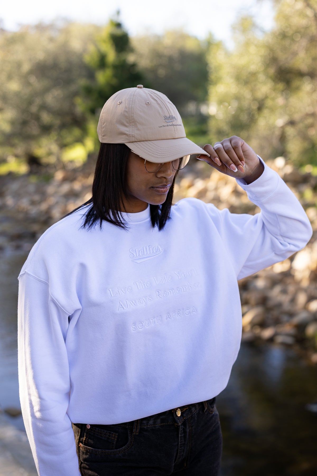 Performance Dad Cap in Stone