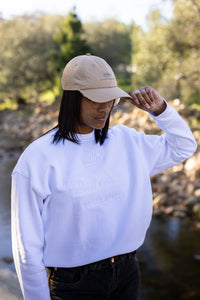 Performance Dad Cap in Stone