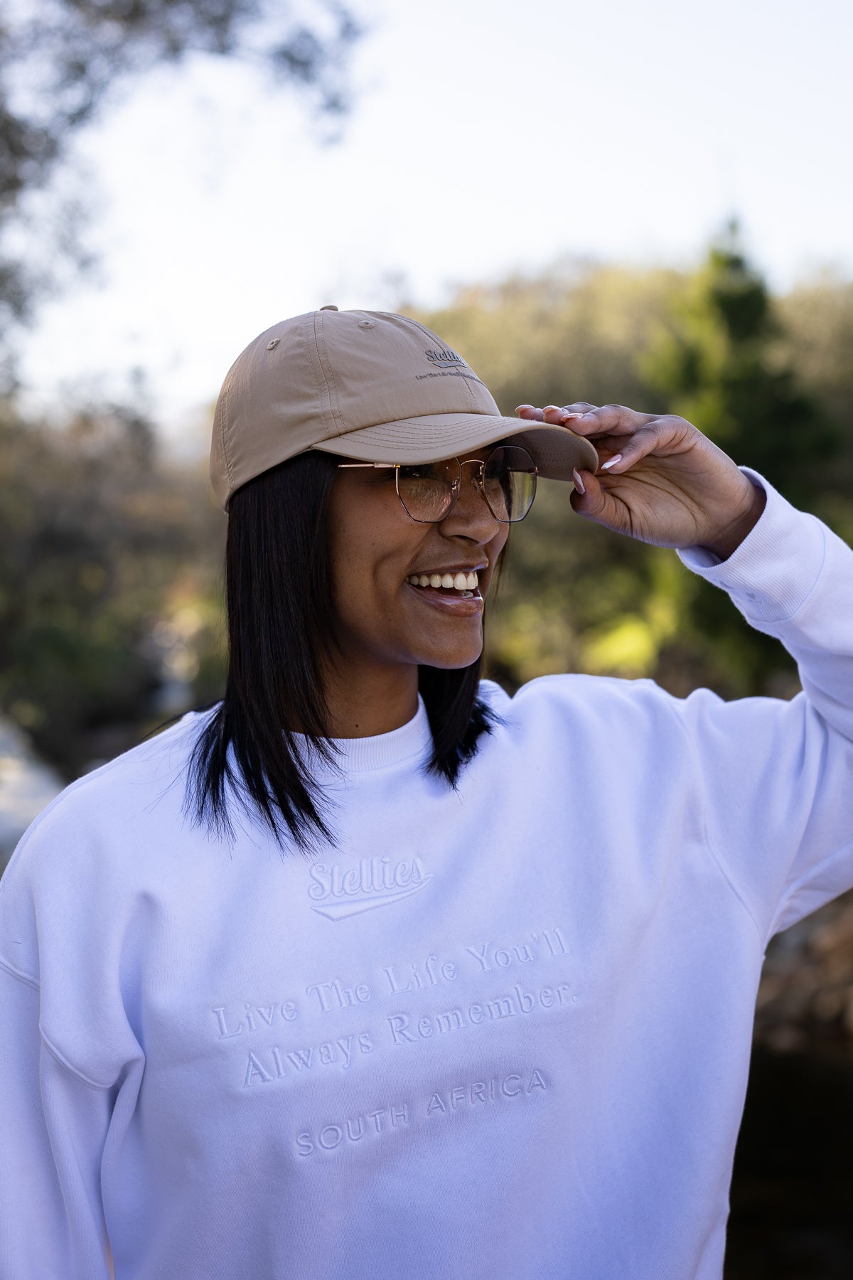 Performance Dad Cap in Stone