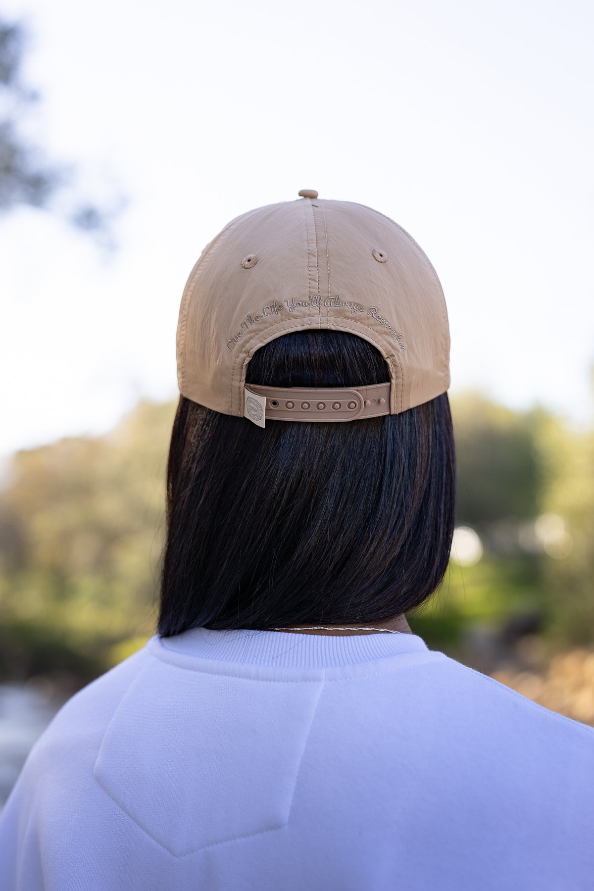 Performance Dad Cap in Stone