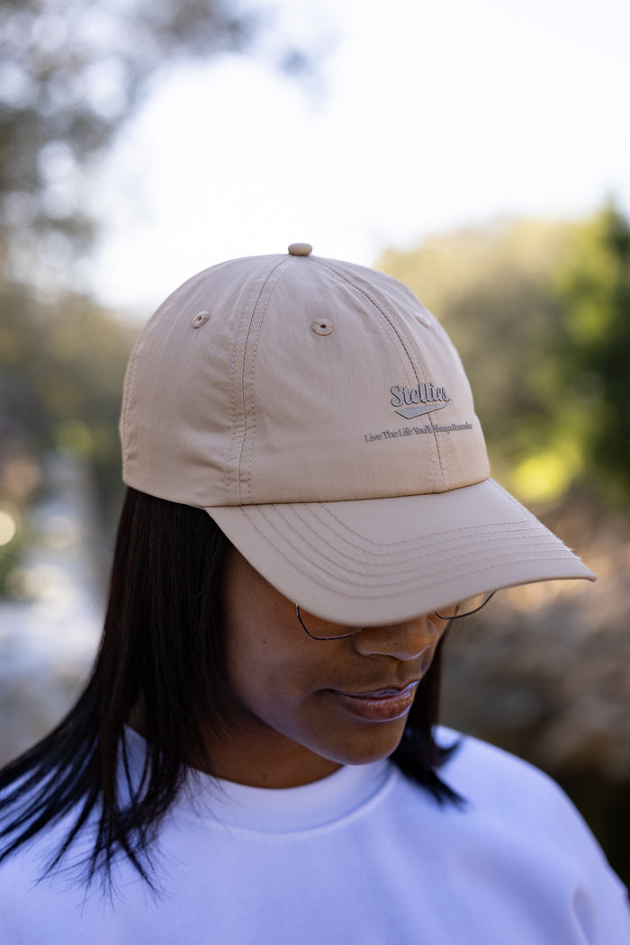 Performance Dad Cap in Stone