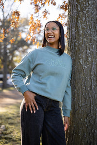 The Voyager Pullover in Ether