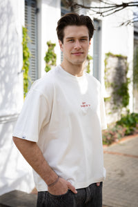 Summer of '79 Box Fit Tee in Ivory