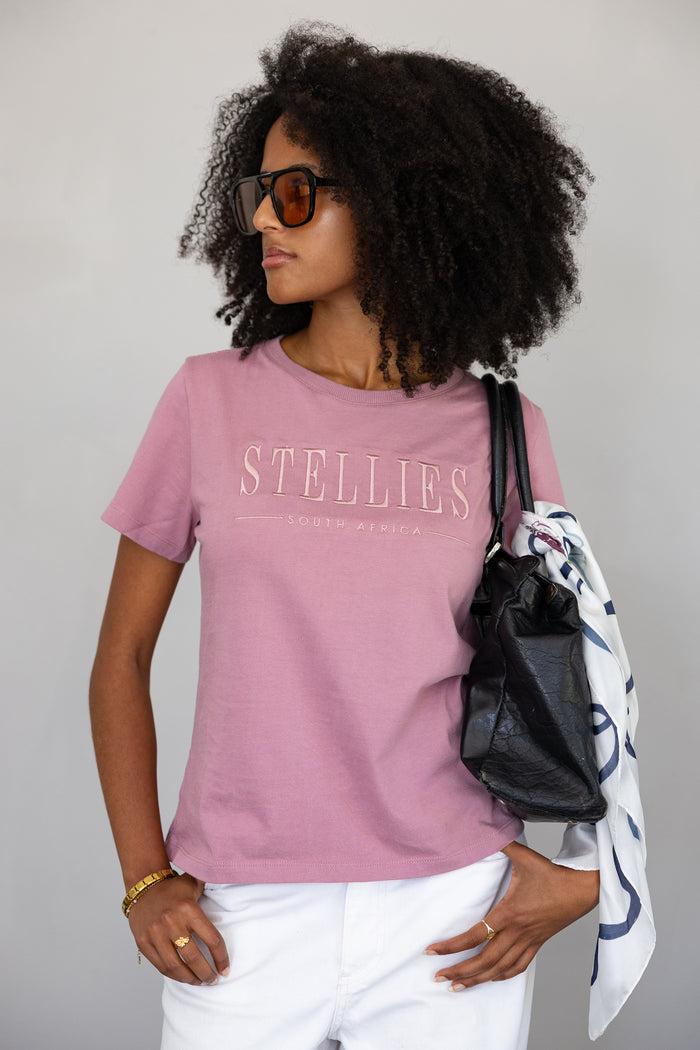 The Weekend Tee in Lunar Quartz