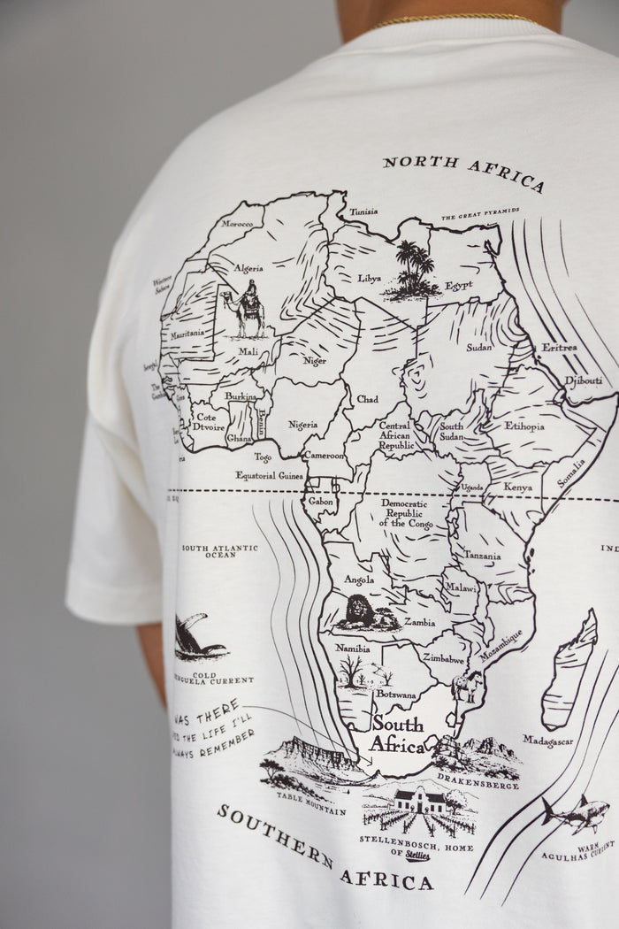 Africa Myth & Legend Tee in Ivory