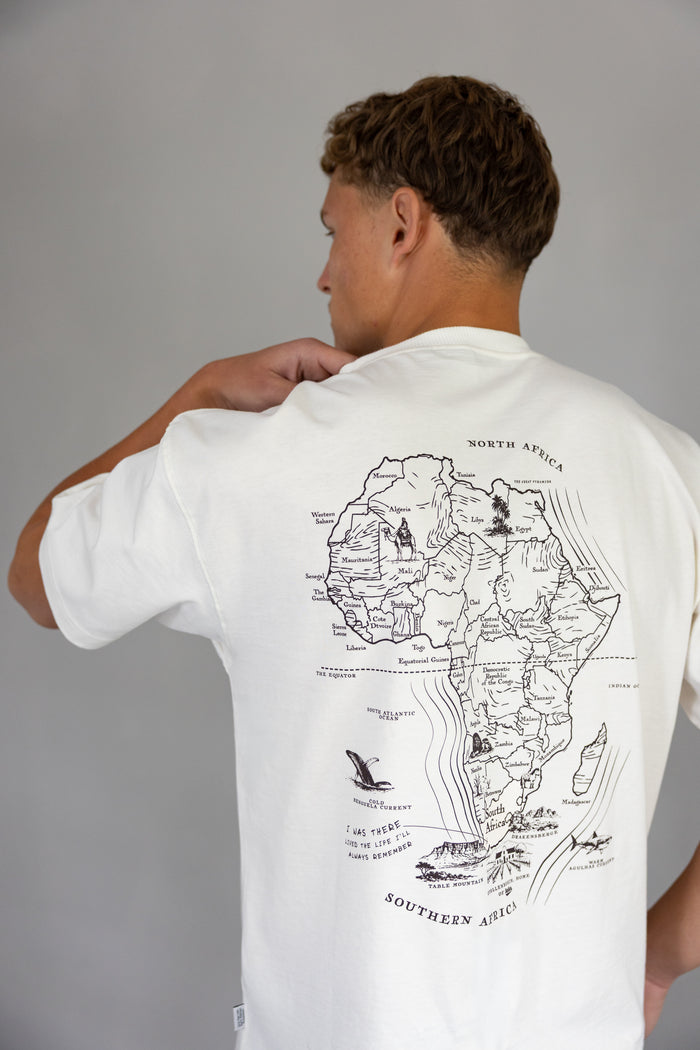 Africa Myth & Legend Tee in Ivory