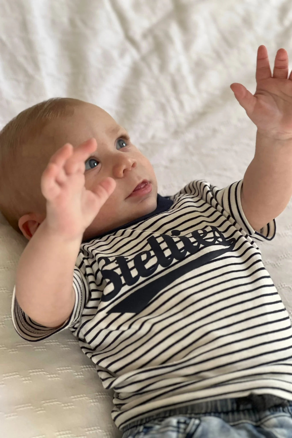OG Kids Tee - Nautical Navy Striped