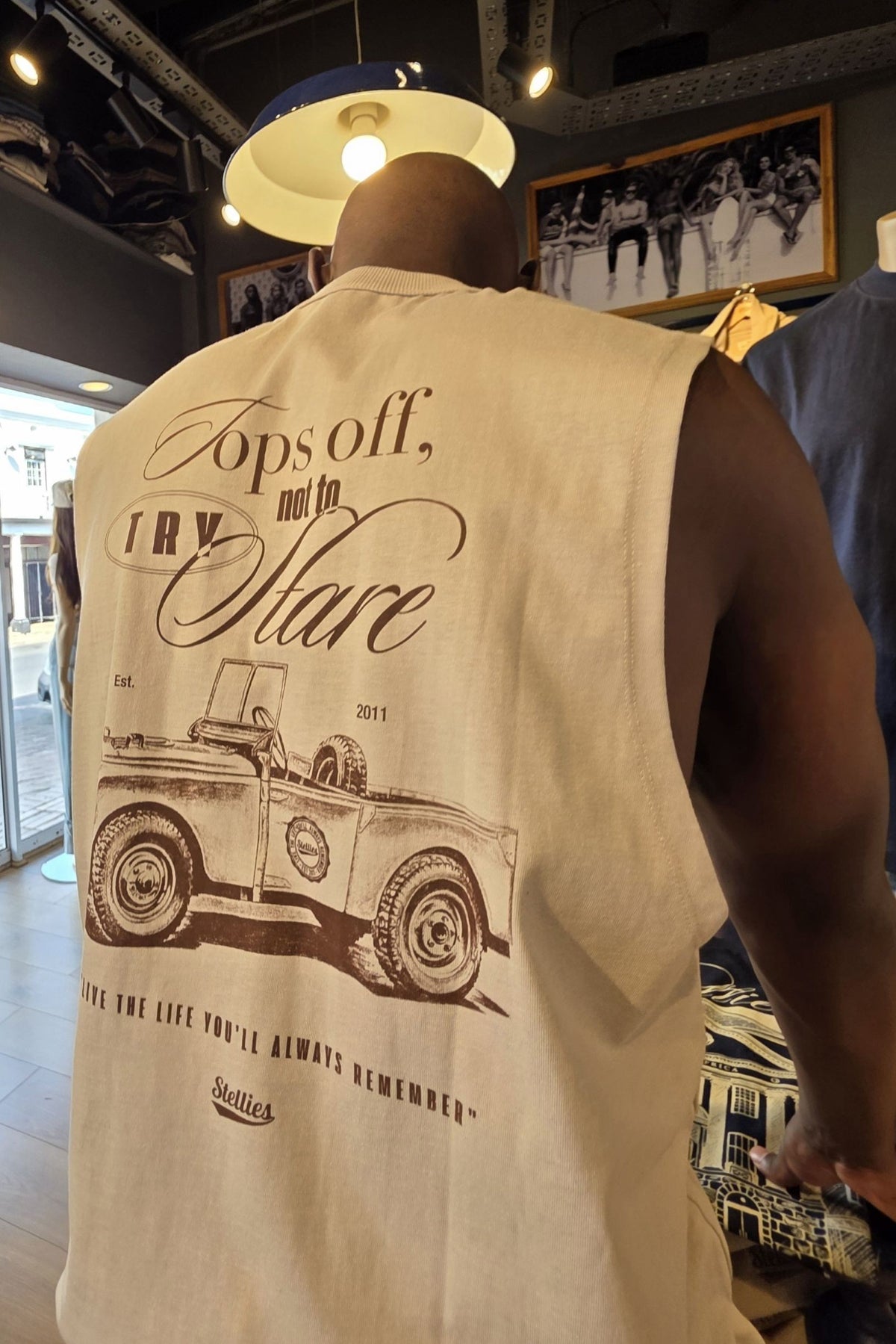 Muscle Tank in Taupe