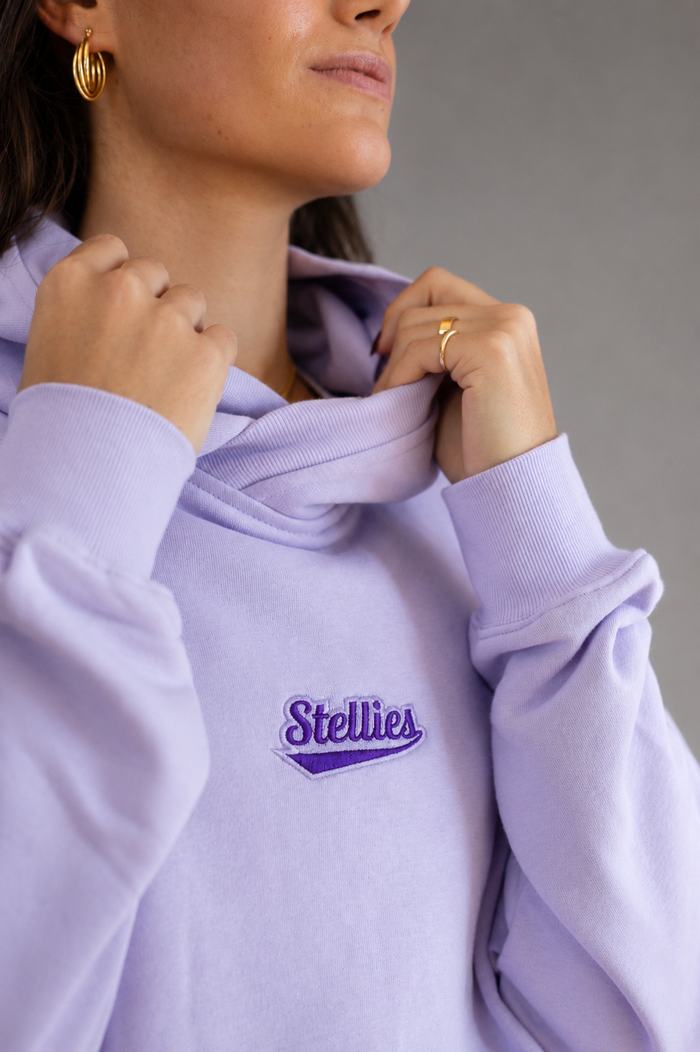 OG Daydreamer Fleece Hoodie in Lilac