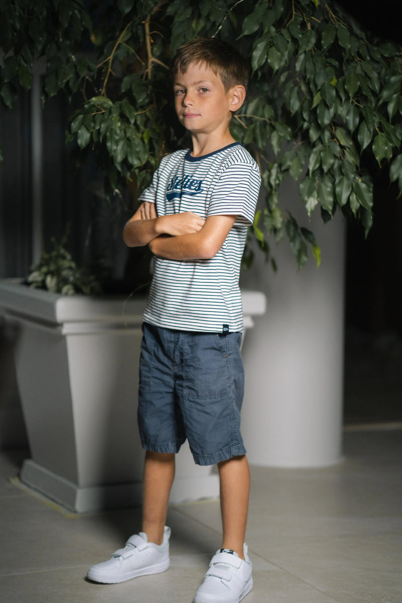 OG Kids Tee - Nautical Navy Striped