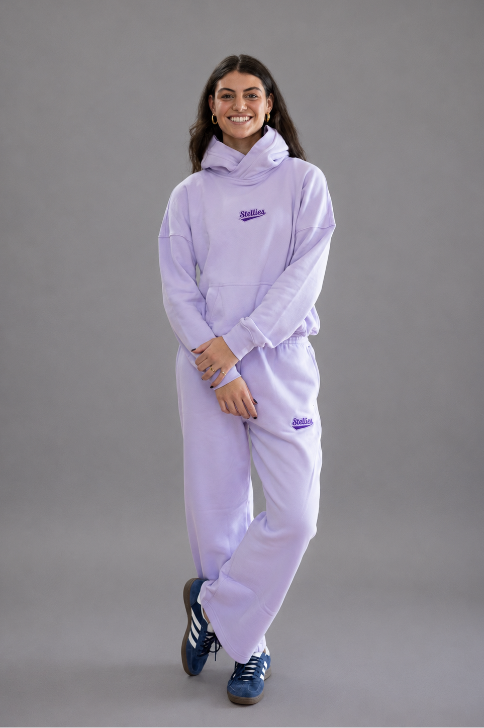 OG Daydreamer Fleece Hoodie in Lilac