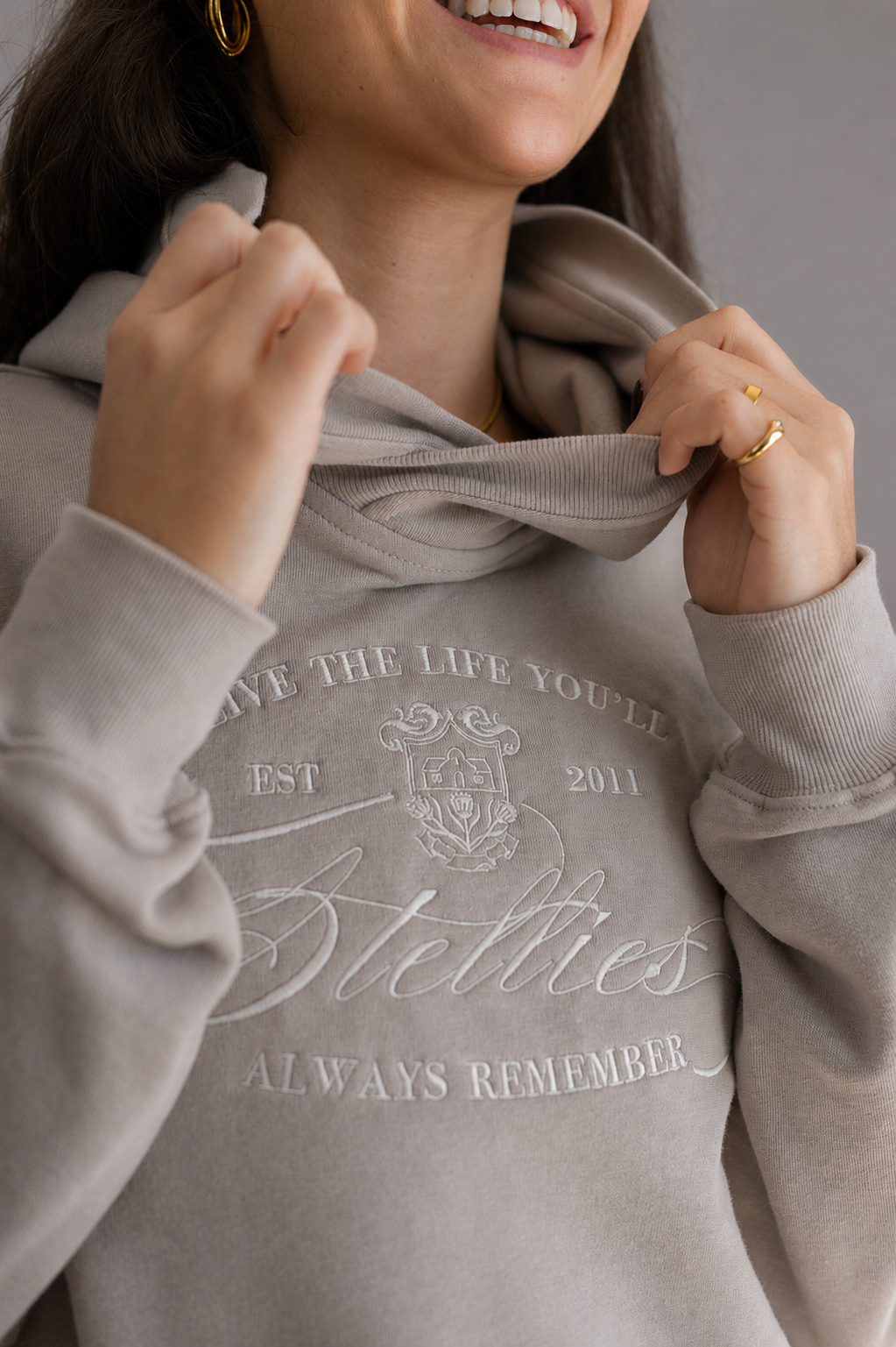 Heirloom Hoodie in Taupe