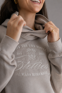 Heirloom Hoodie in Taupe