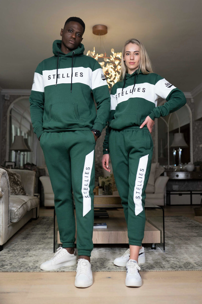 Fleece Hoodie - Bottle Green