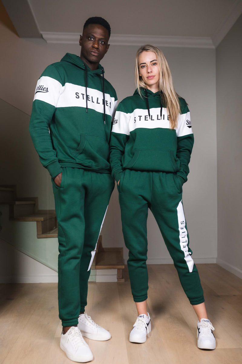 Fleece Hoodie - Bottle Green