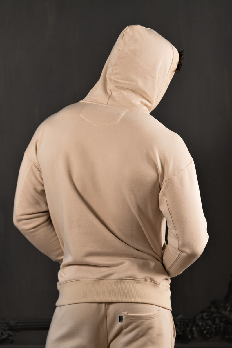 Unisex Fleece Hoodie - Crème
