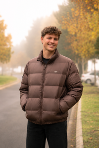 (PRE-ORDER)Men’s First Edition Puffer Jacket in Espresso