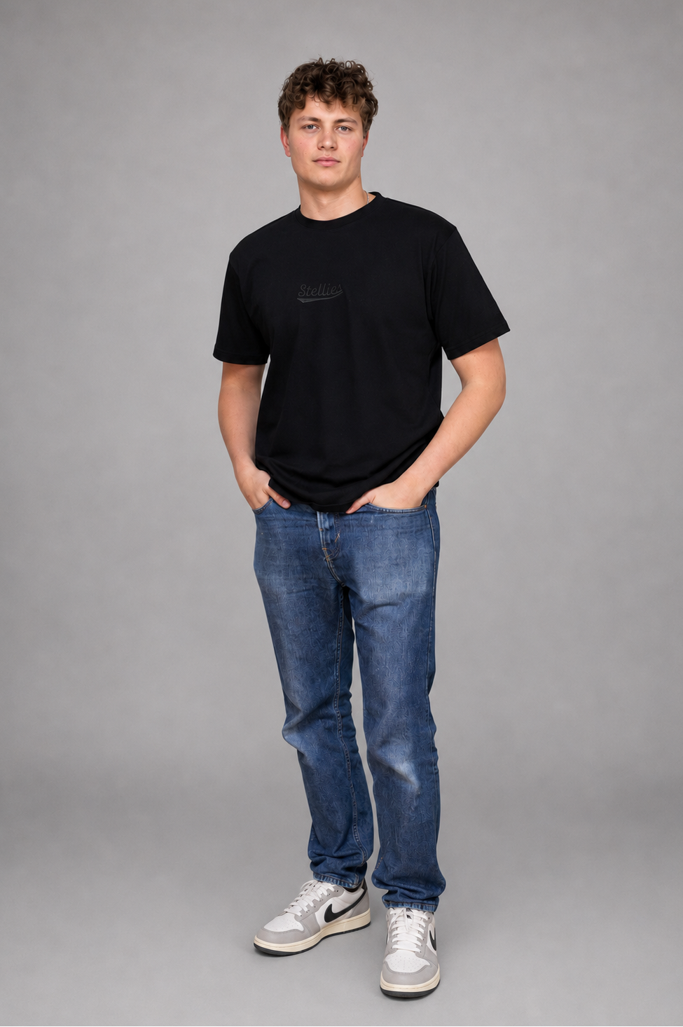 OG Relaxed Tee in Monochrome