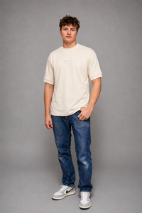OG Relaxed Tee in Creme