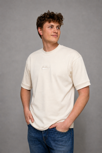 OG Relaxed Tee in Creme