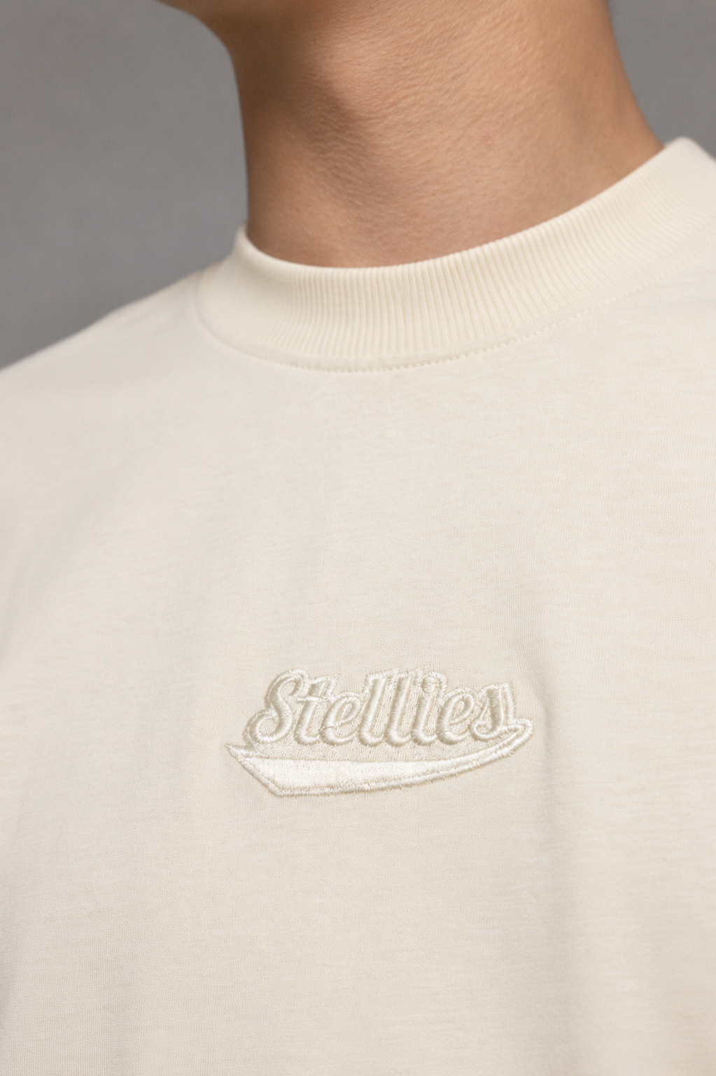 OG Relaxed Tee in Creme