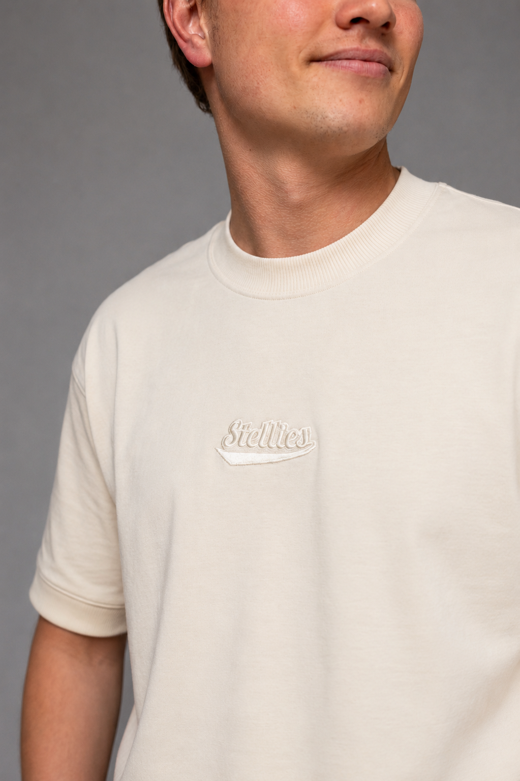 OG Relaxed Tee in Creme