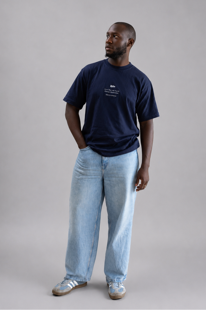 Prestige Tee in Solid Navy