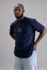 Prestige Tee in Solid Navy