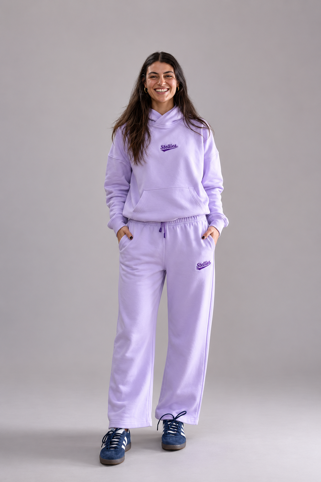 Ladies Sweatpants in Lilac