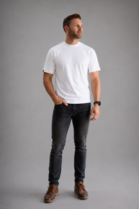 Signature Tee in Brilliant White